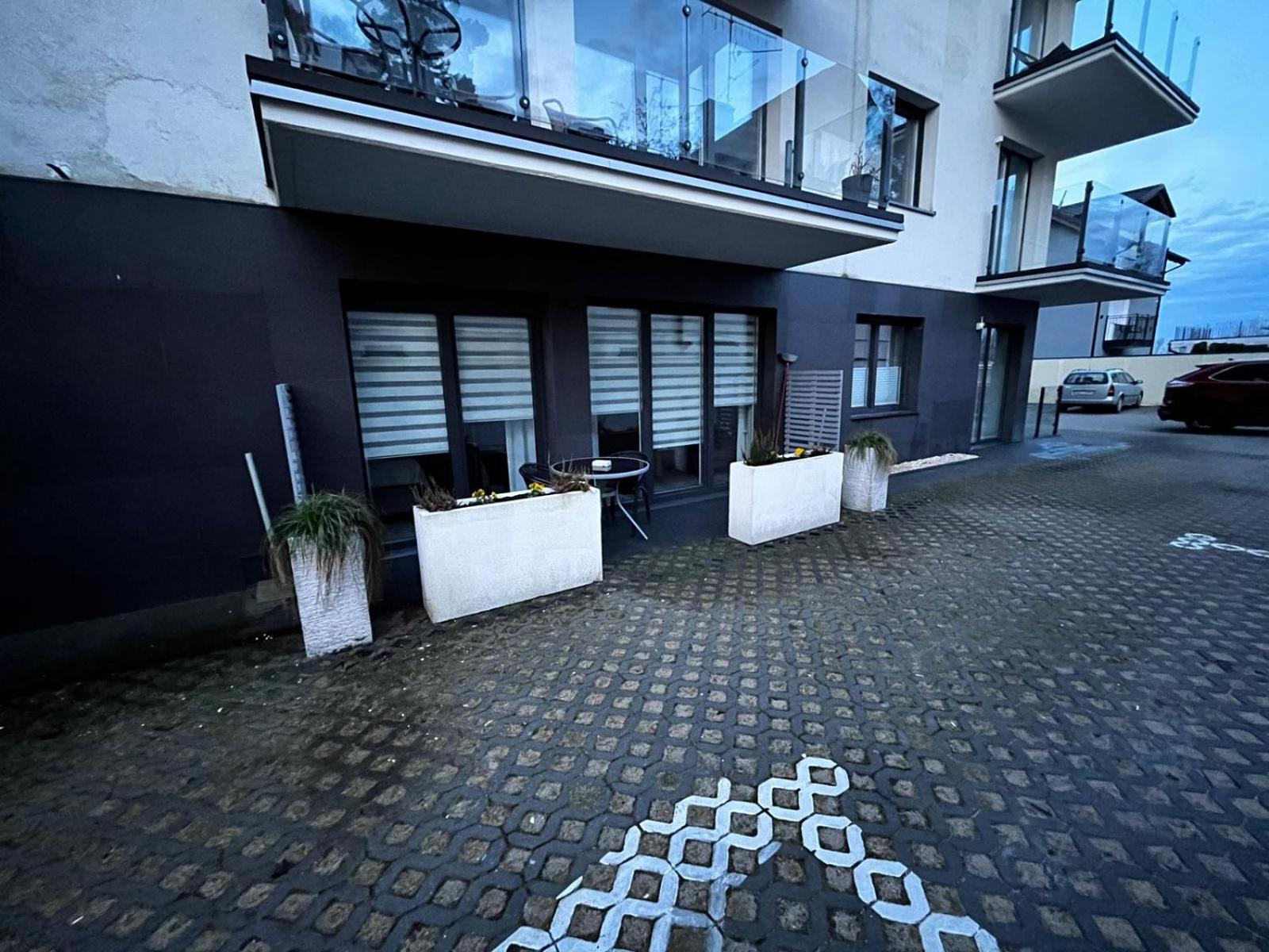 Apartament Black-White Großmöllen Exterior foto