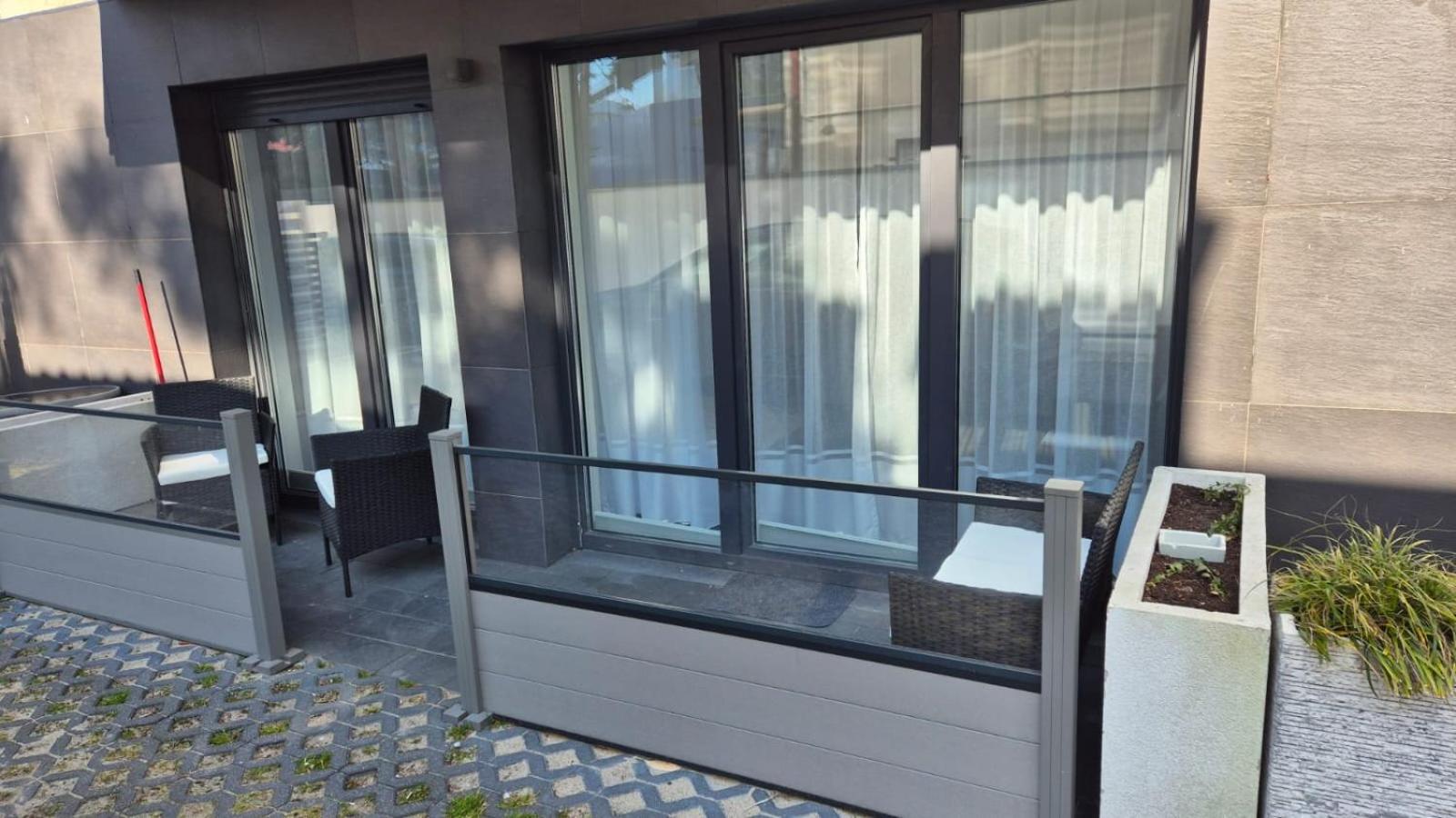 Apartament Black-White Großmöllen Exterior foto